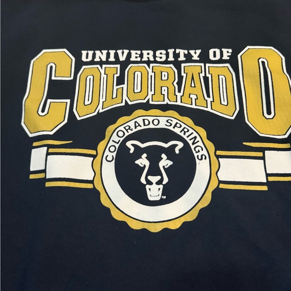 University of Colorado- Colorado Springs merch crewneck M - Picture 2 of 2